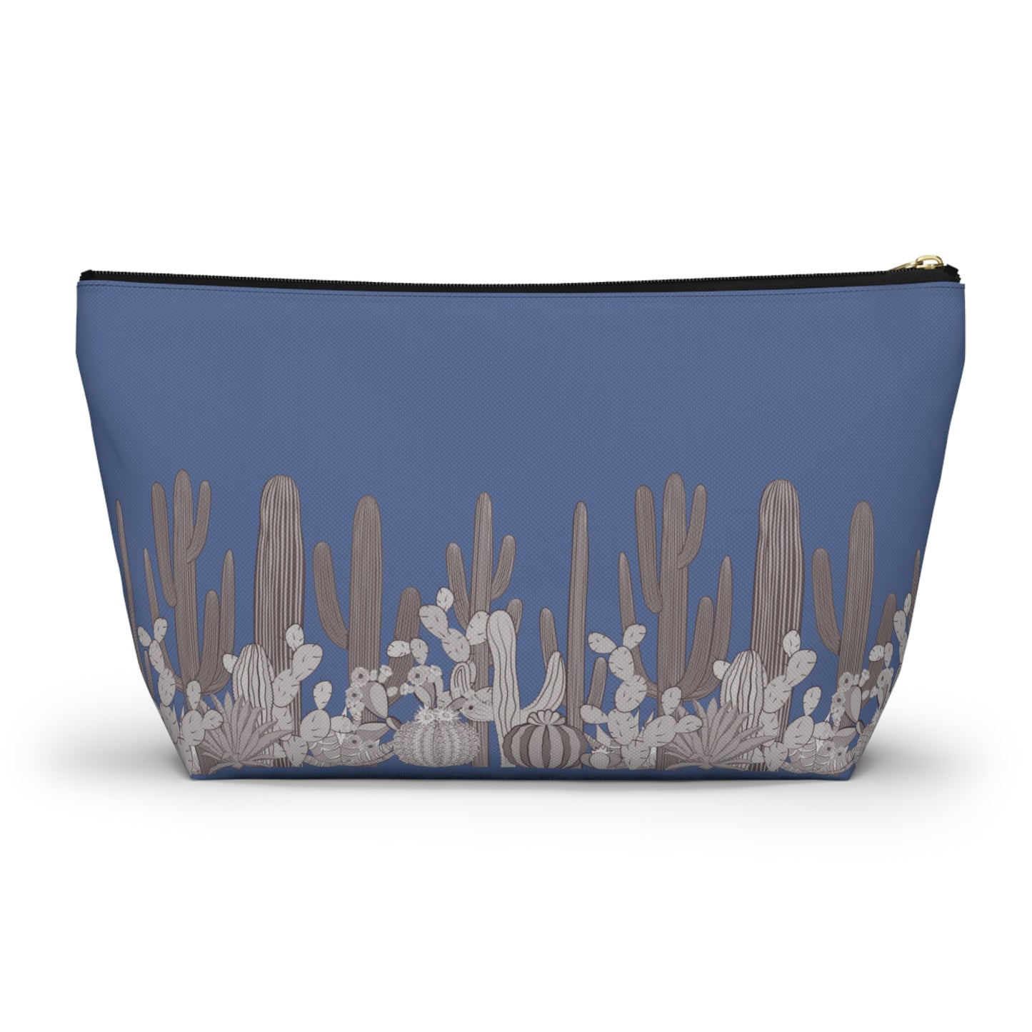 Cactus Garden Accessory Pouch w T-bottom