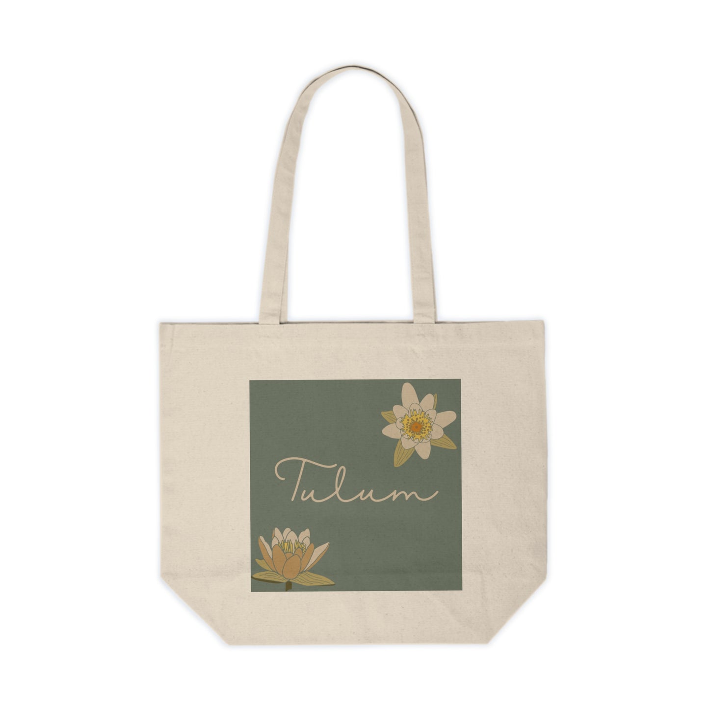 Canvas Shopping Tote