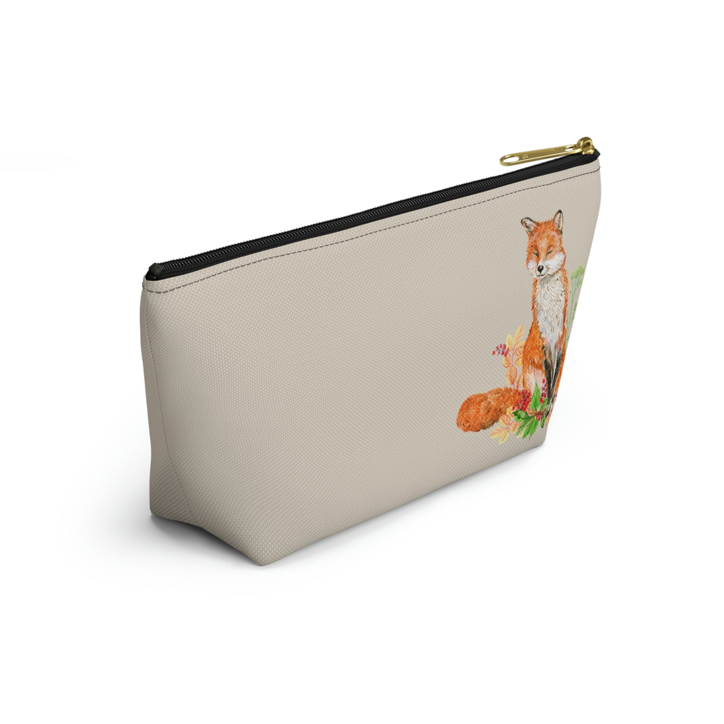 Contented Fox Accessory Pouch w T-bottom