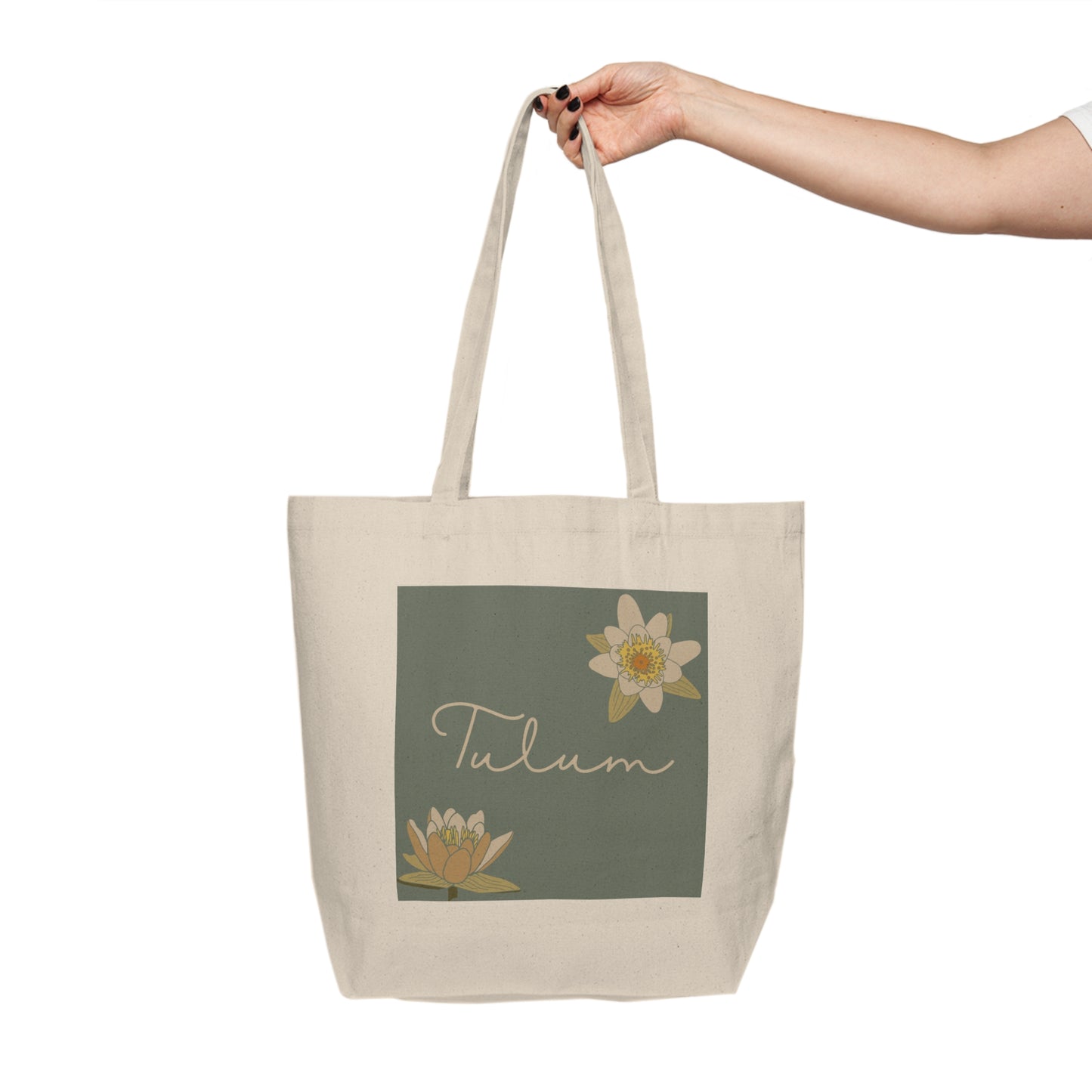 Canvas Shopping Tote